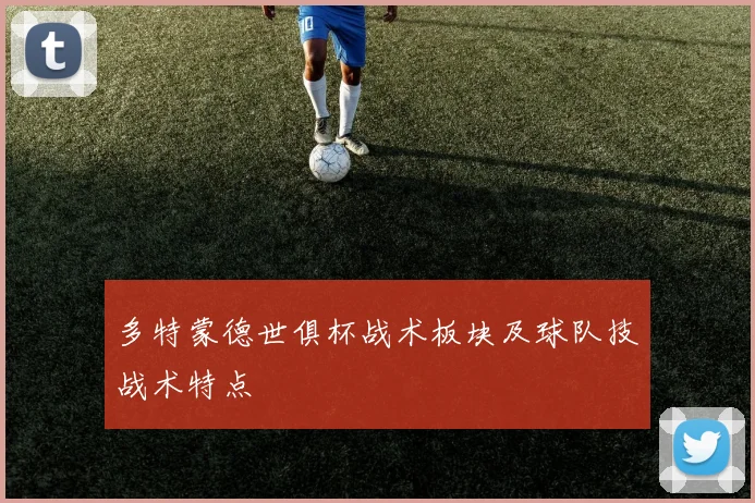 多特蒙德世俱杯战术板块及球队技战术特点