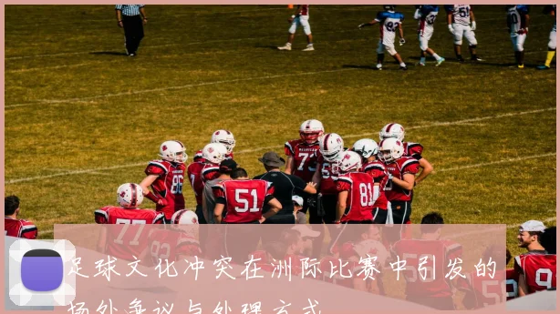 足球文化冲突在洲际比赛中引发的场外争议与处理方式